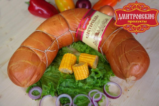 Колбаса вареная «Докторская», мясной продукт категории А (натуральная оболочка)