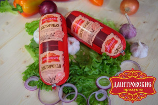 Колбаса вареная «Докторская», мясной продукт категории А (полиамидная оболочка)