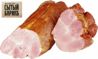 Шейка свиная горячего копчения, 1 кг.