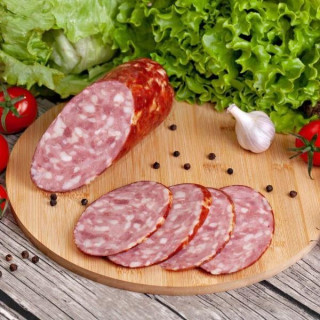 Колбаса варено-копченая "Императорская", мясной продукт