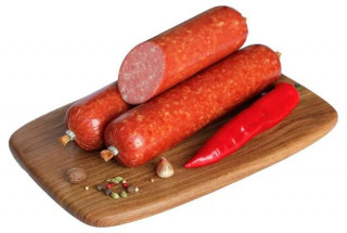Колбаса полукопченая «Армавирская», мясной продукт категории Б