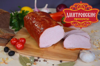 Карбонад "Дмитровский",продукт мясной варено-копченый категории Б